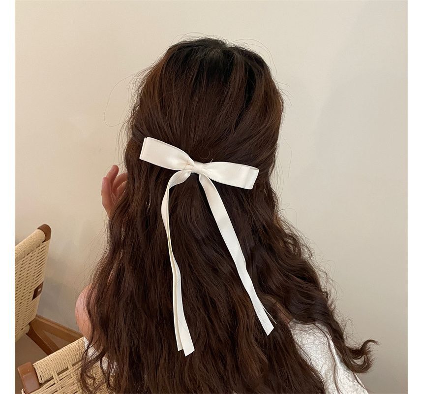 Bow Fabric Hair Clip