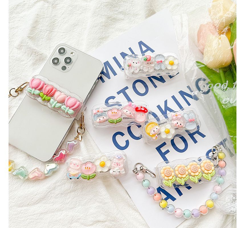 Clip Strap On Cartoon Phone (Various Designs)