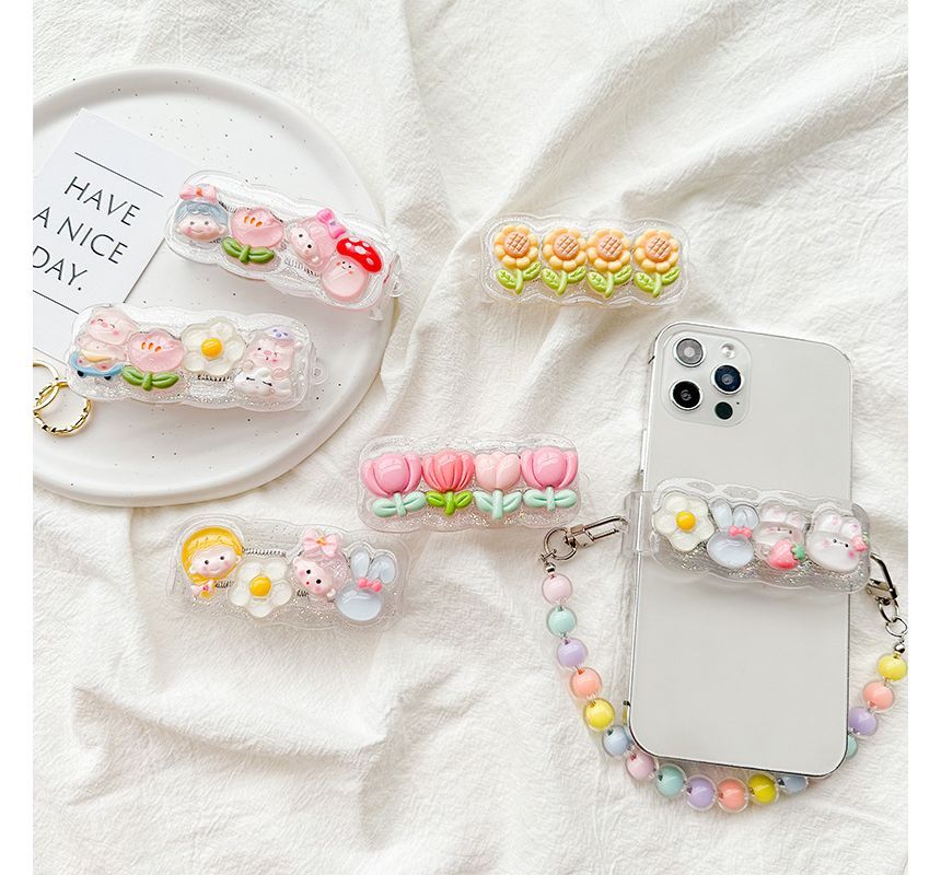 Clip Strap On Cartoon Phone (Various Designs)