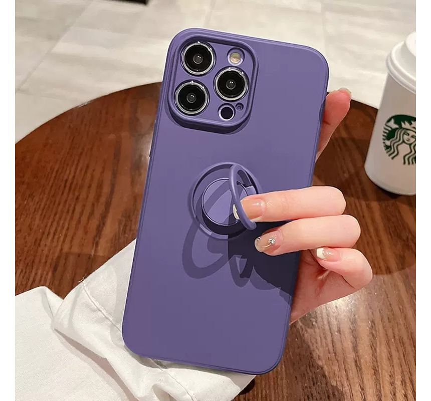 Plain Case Phone Stand Ring