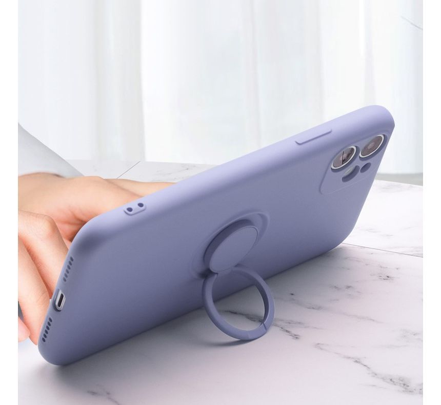 Phone Ring Plain Stand Case