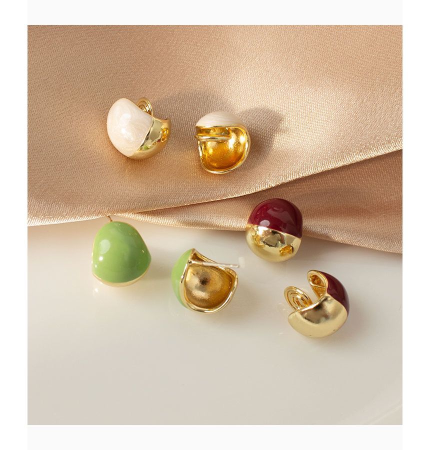 Ear Bead Earring Stud Clip-On /