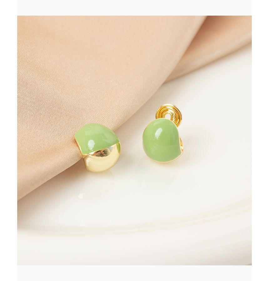 Ear Bead Earring Stud Clip-On /