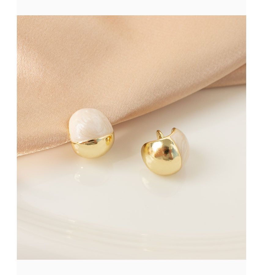 Ear Bead Earring Stud Clip-On /