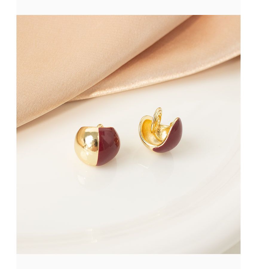 Ear Bead Earring Stud Clip-On /