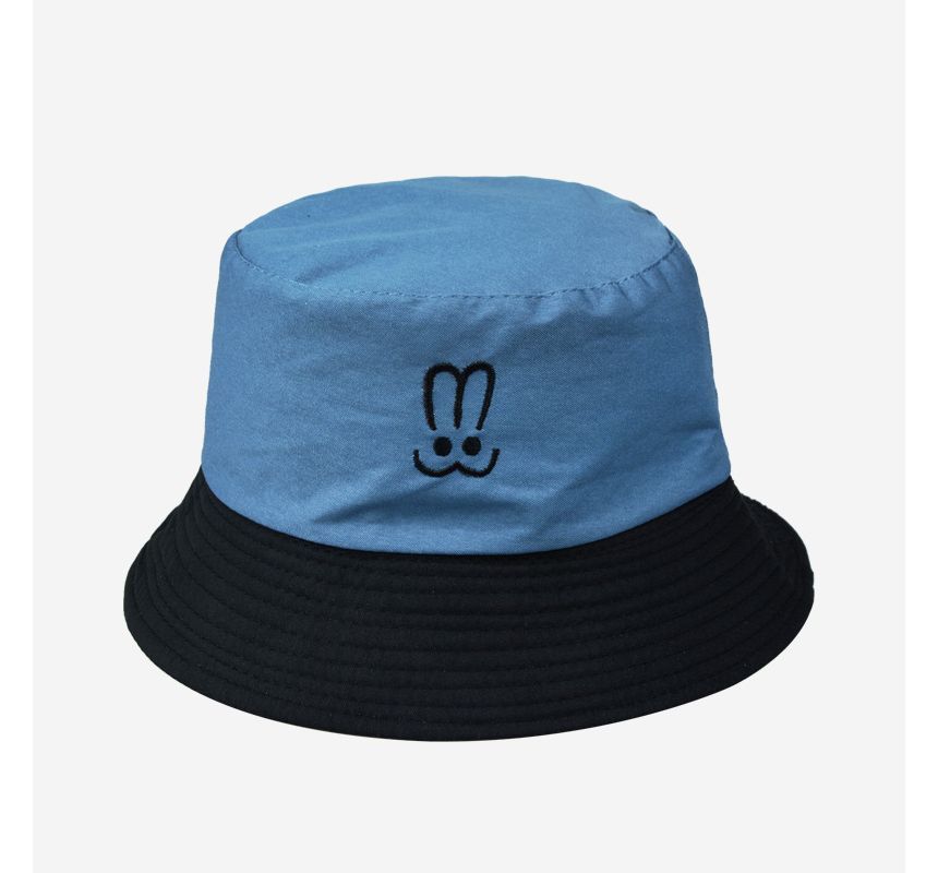 Rabbit Embroidered Bucket Hat