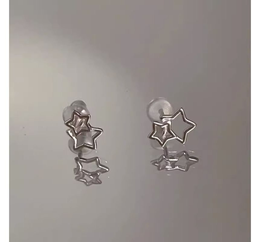 Stud Earring Alloy Star