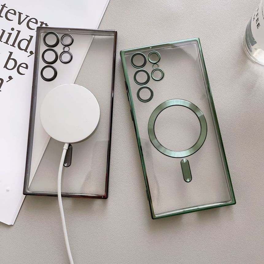 Case Phone Magnetic Plain