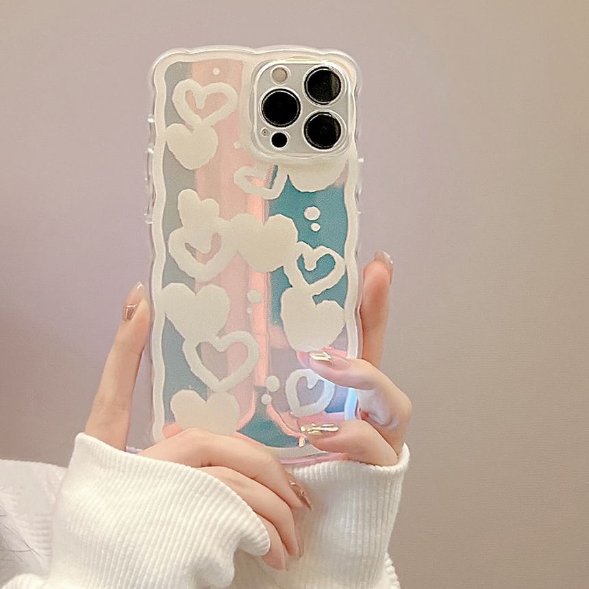 Heart Case Holographic Phone