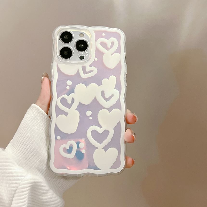 Heart Case Holographic Phone