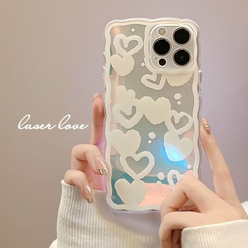Heart Case Holographic Phone