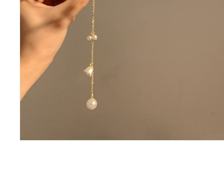 Headband Faux Pearl Floral