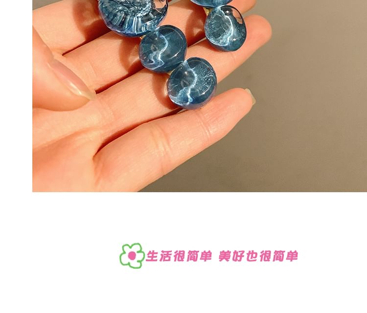 Bead Hair (Various Designs) Clip Acrylic 2: Set of