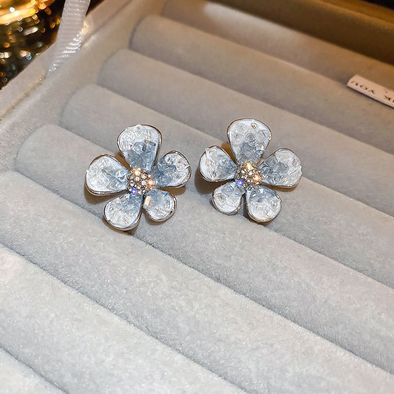 (Various Faux / Bow Earring Floral Alloy Pearl Designs)
