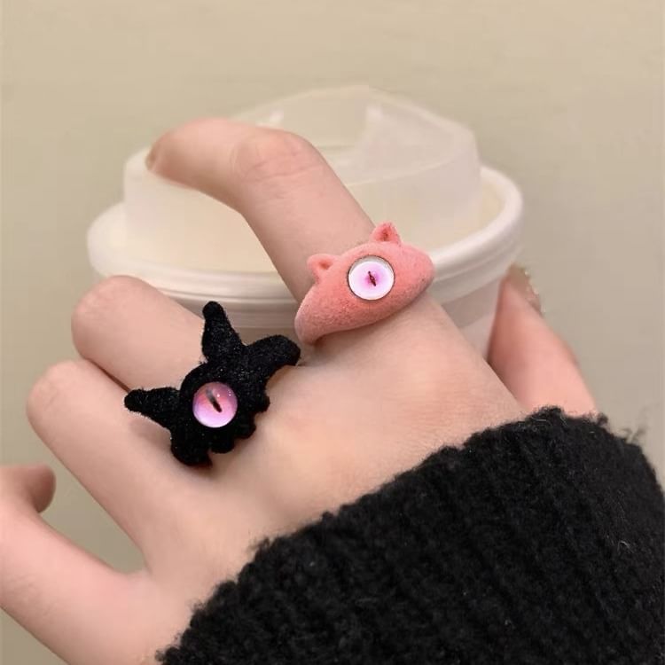 Designs) Monster Open (Various Ring Flocking Alloy