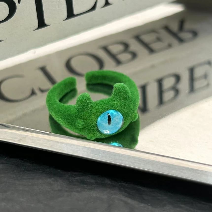 Designs) Monster Open (Various Ring Flocking Alloy