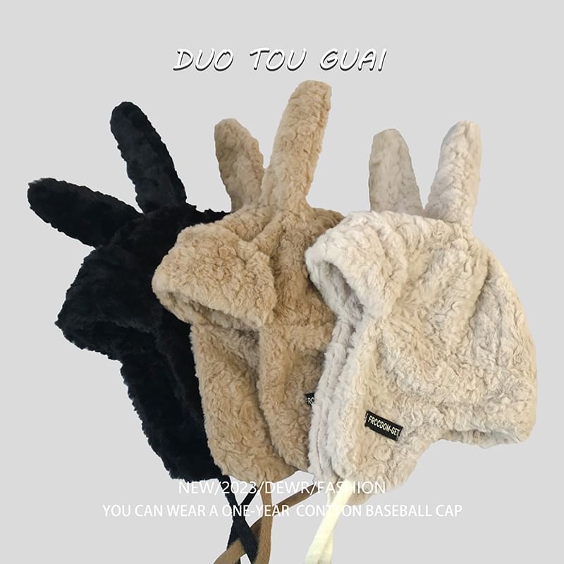 Trapper Rabbit Hat Ear Chenille