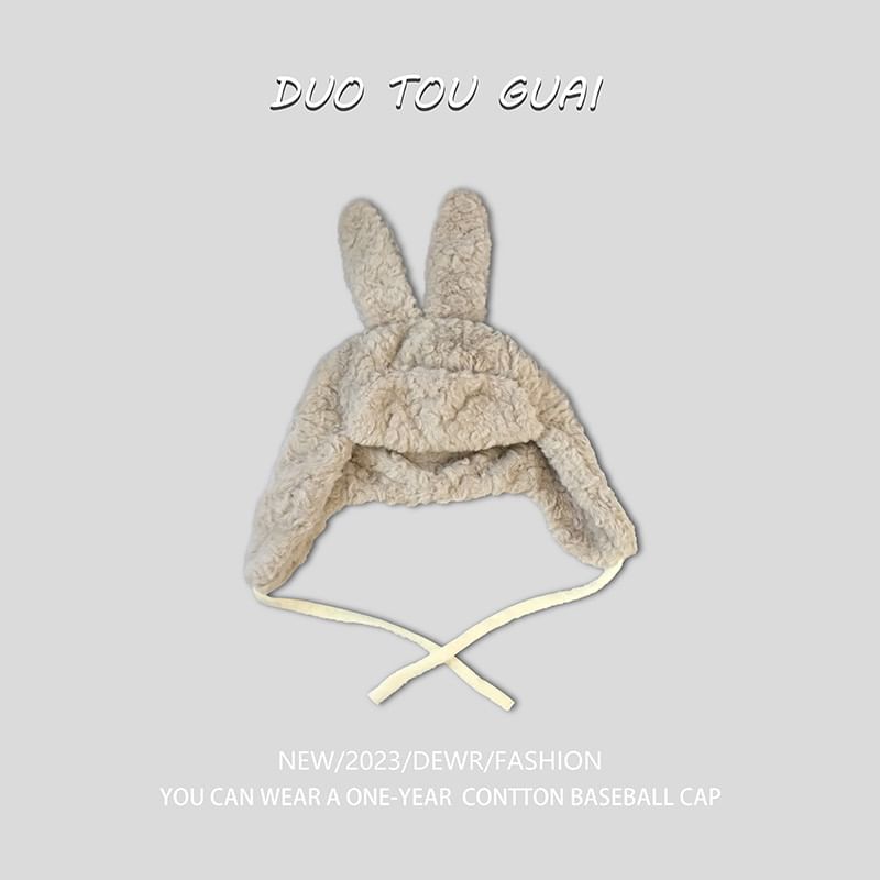 Trapper Rabbit Hat Ear Chenille