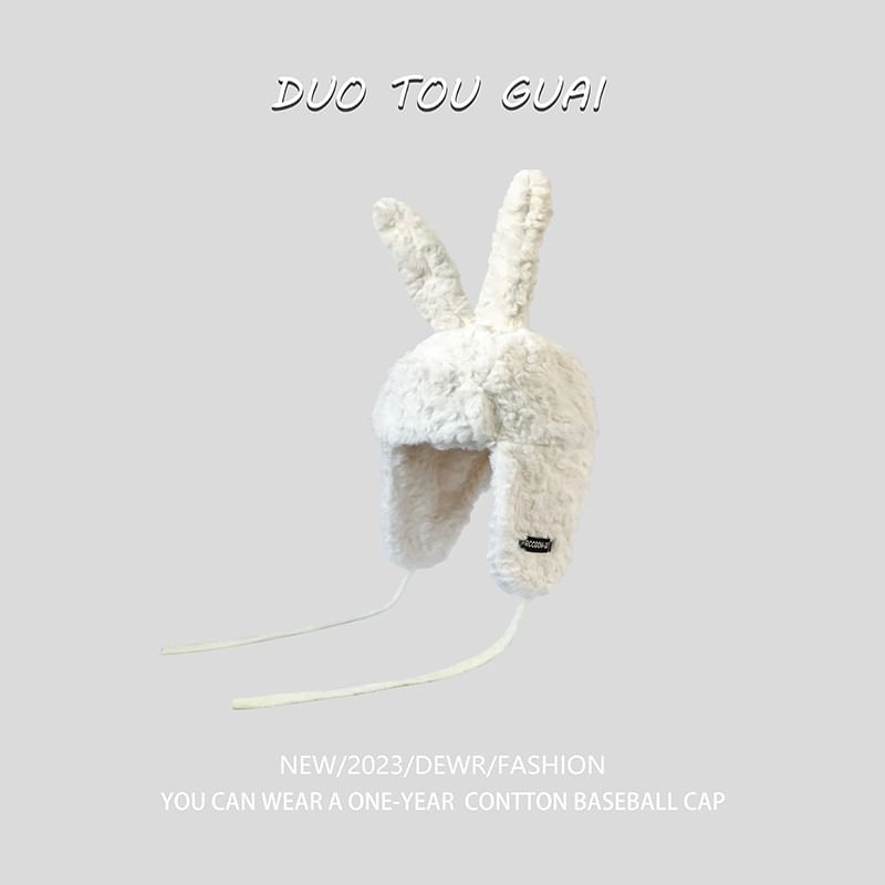 Trapper Rabbit Hat Ear Chenille