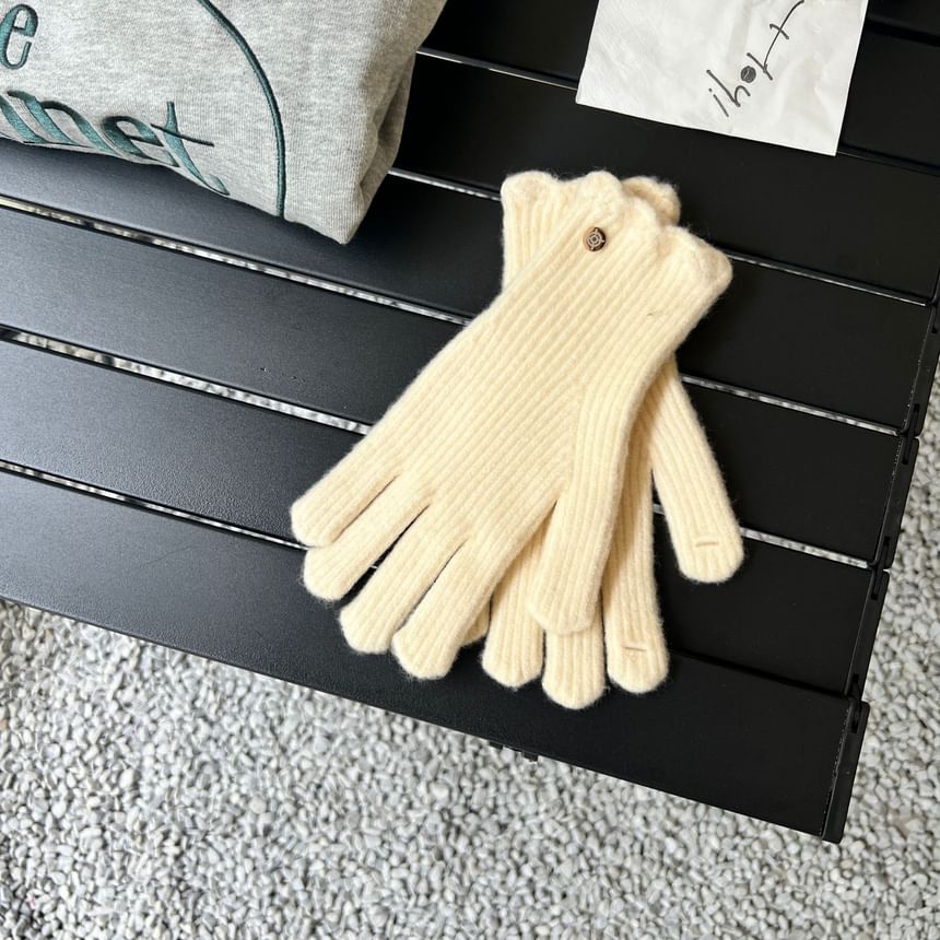 Gloves Knit Plain