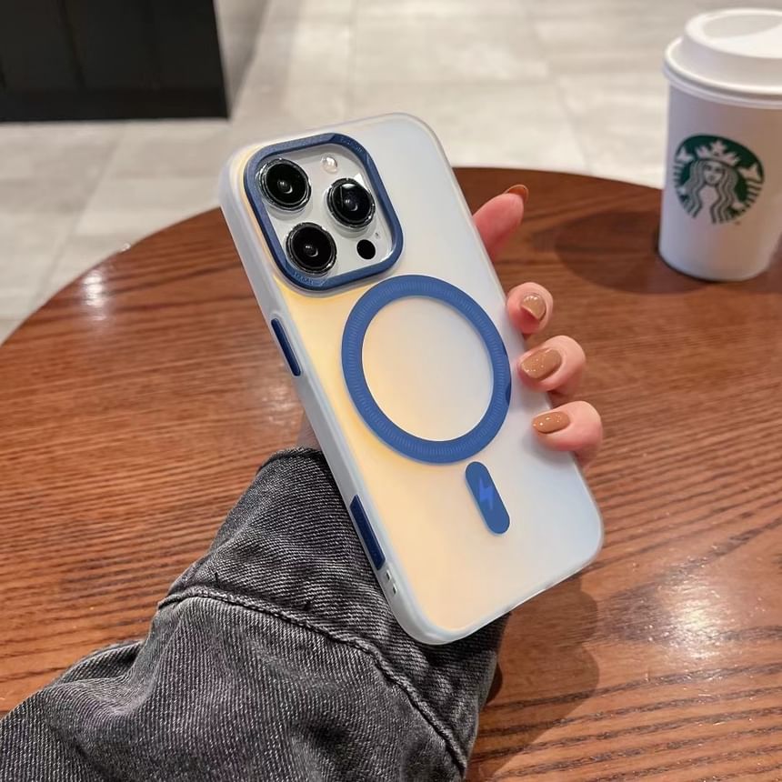 Frosted Case Phone MagSafe