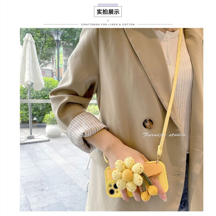 Phone Floral Case Strap