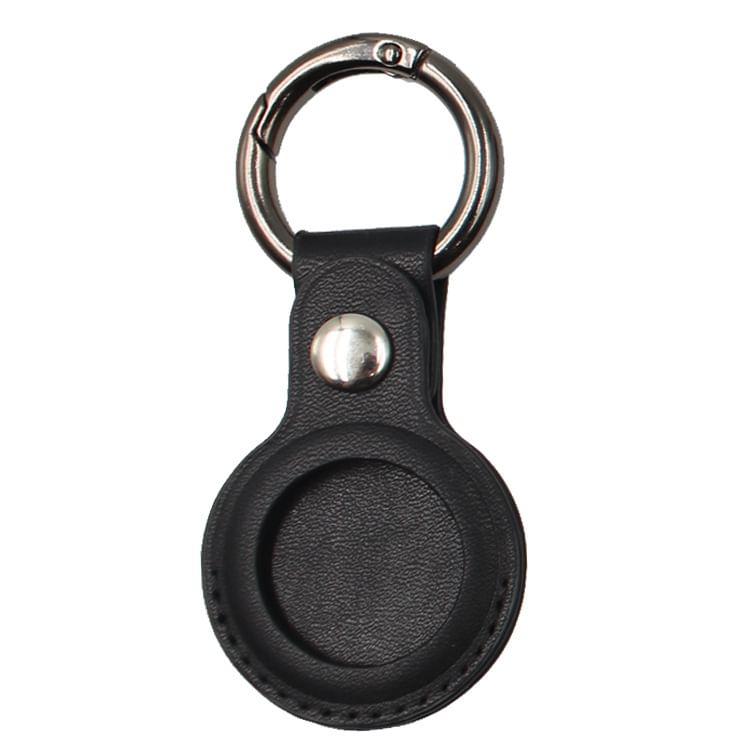 AirTag Faux Leather Holder Keyring