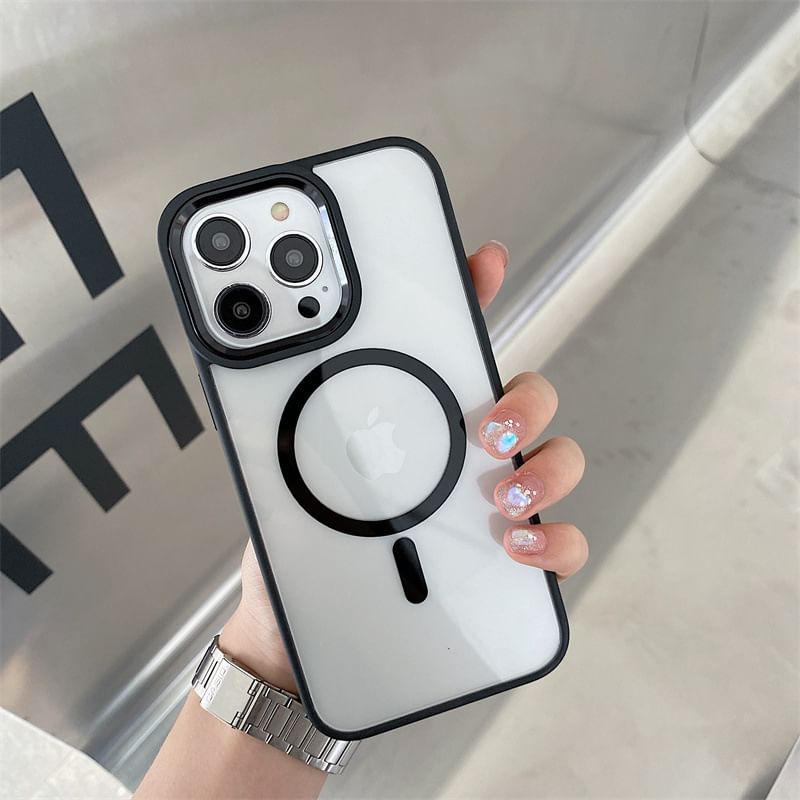 Transparent Case Phone MagSafe