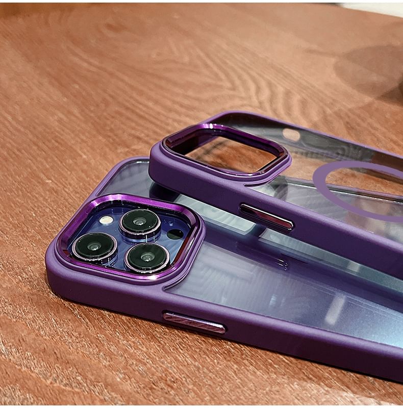 Transparent Case Phone MagSafe