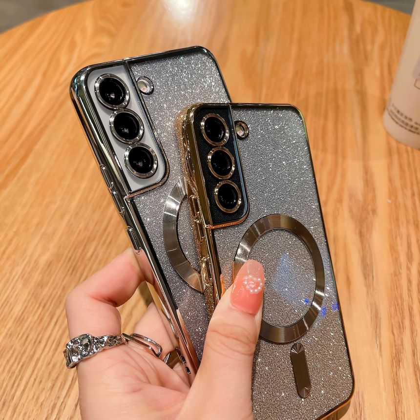 Glitter Case Phone Magnetic
