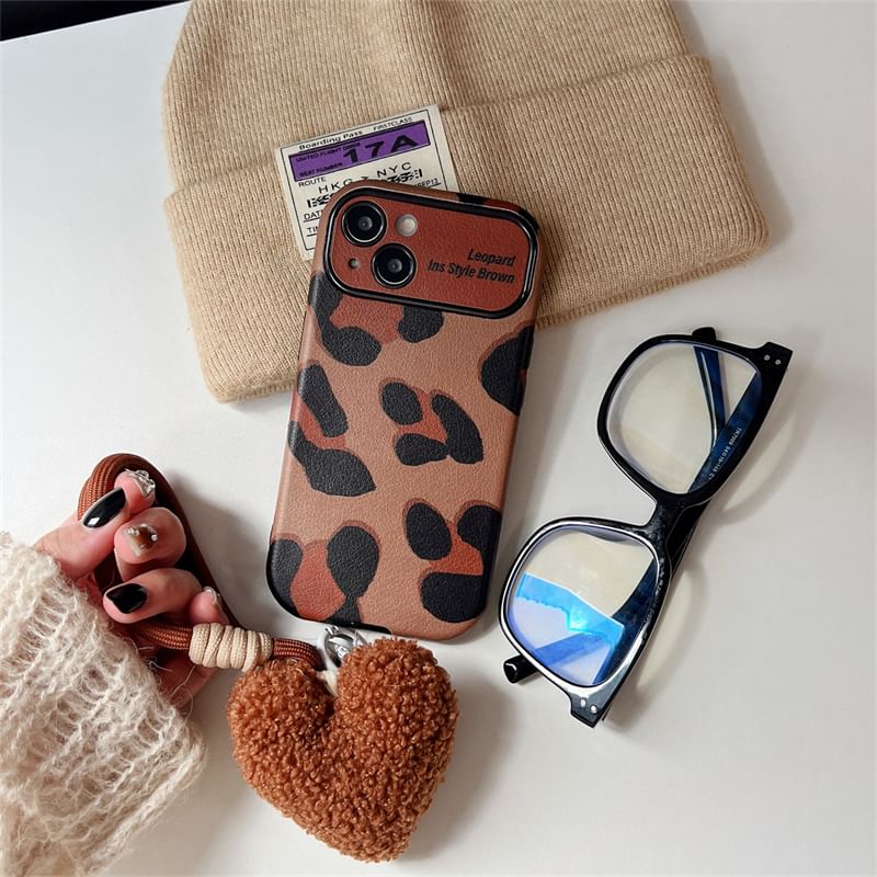 Print Phone Case Leopard