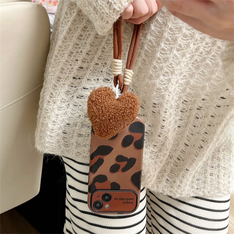 Print Phone Case Leopard