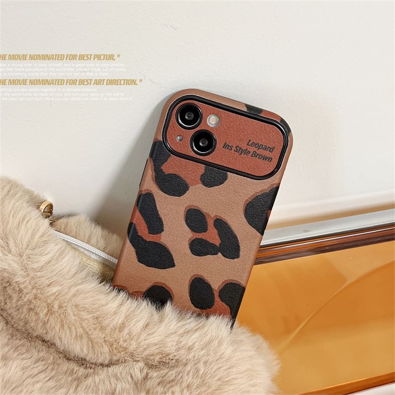 Print Phone Case Leopard