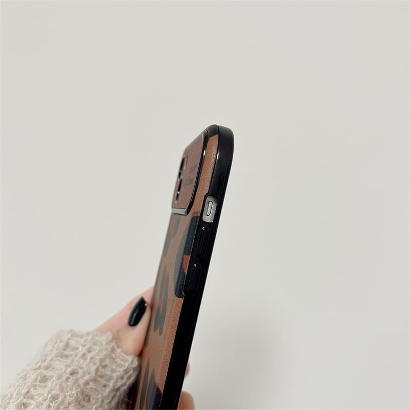 Print Phone Case Leopard
