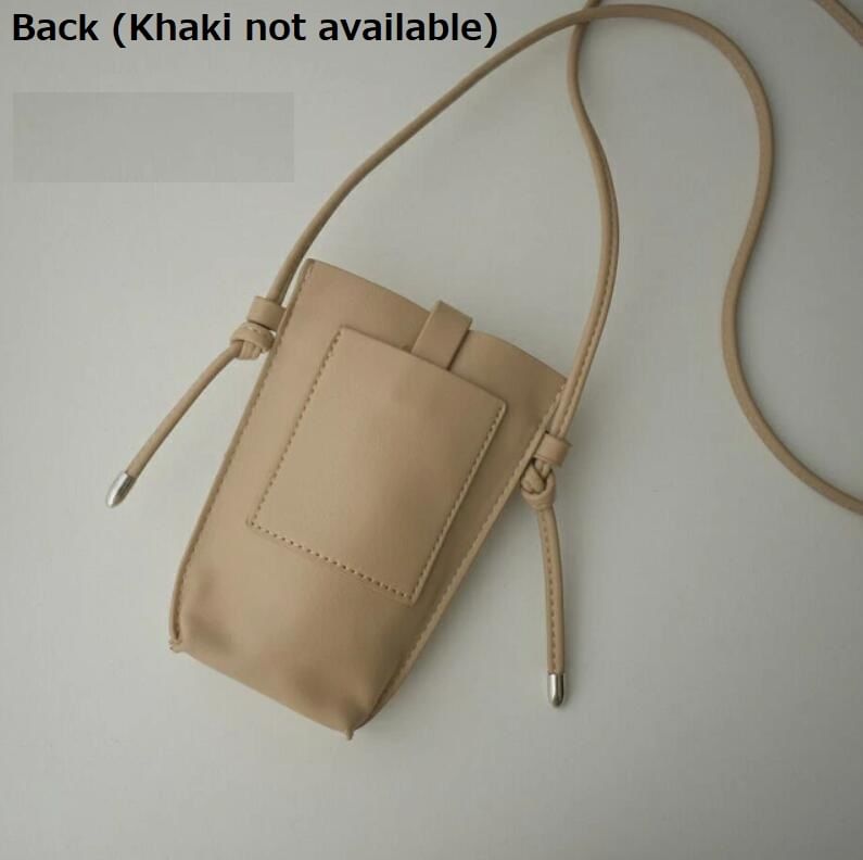 Crossbody Phone Mobile Bag Leather Faux Plain
