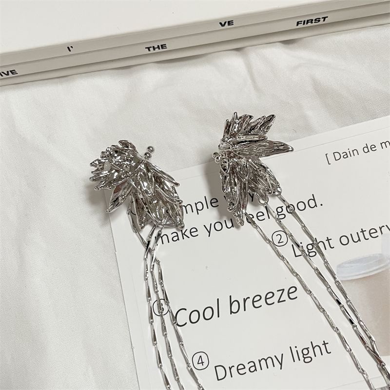 Threader Cuff Butterfly Alloy Earring