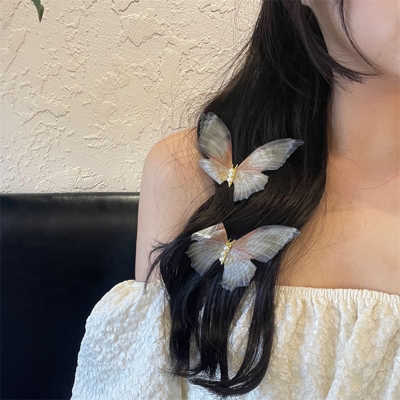 Hair Butterfly Clip Acrylic