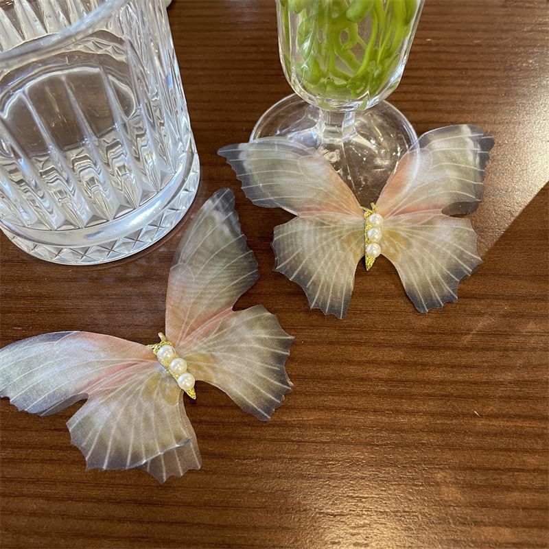 Hair Butterfly Clip Acrylic