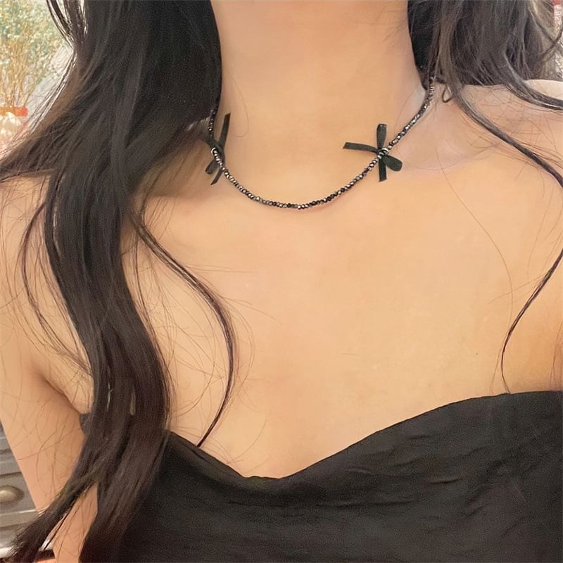 Ribbon Choker Alloy