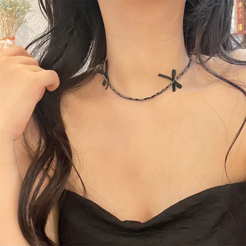 Ribbon Choker Alloy