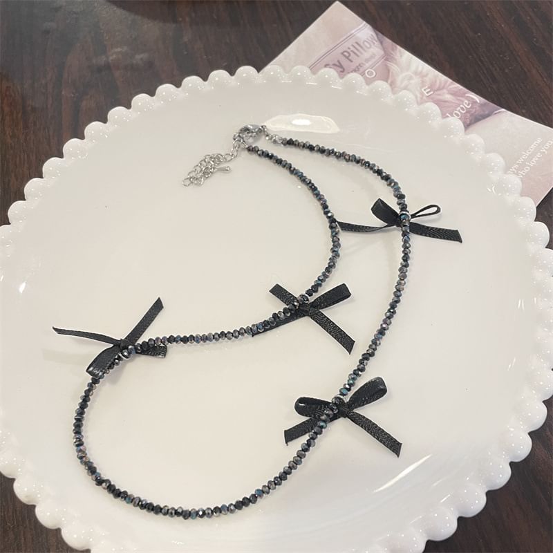 Ribbon Choker Alloy