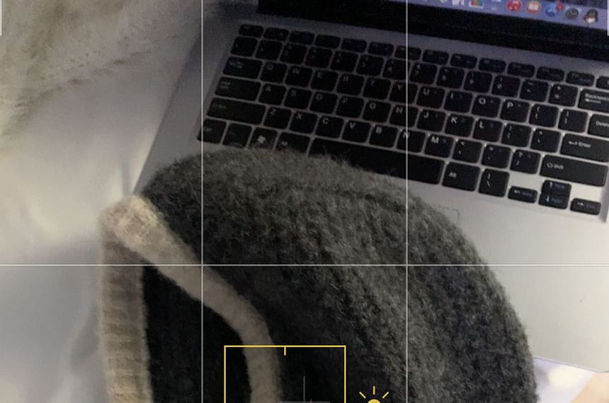 Knit Balaclava Two Buttoned Tone