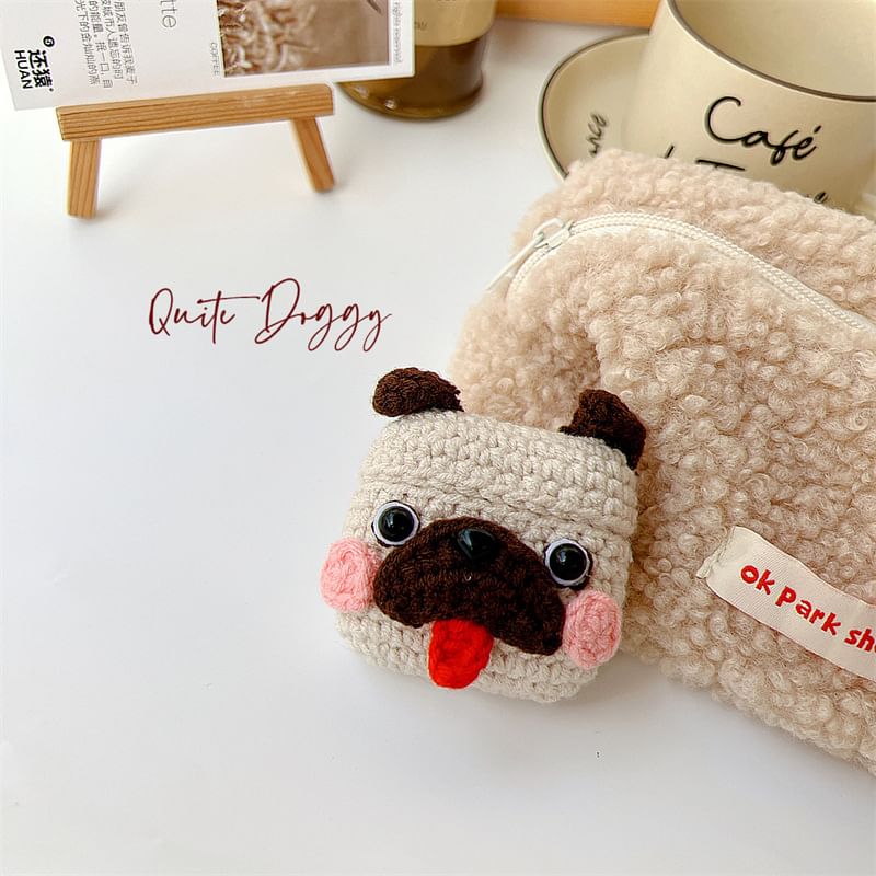 Dog Knit AirPods / Pro Earphone Case Skin