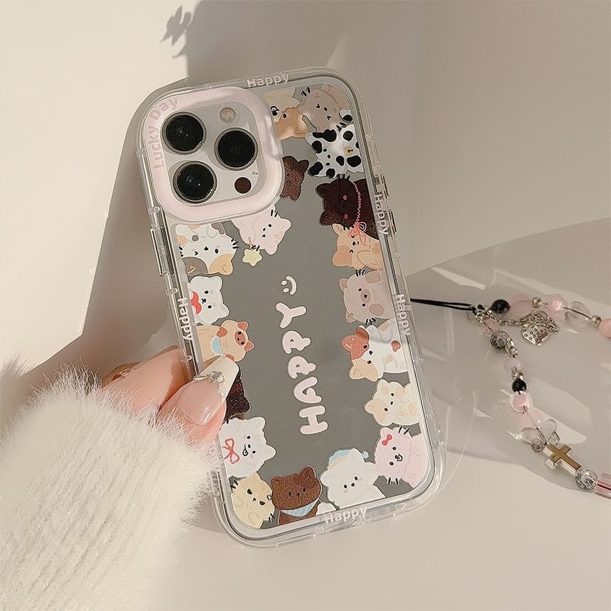Cat Mirrored Phone Case
