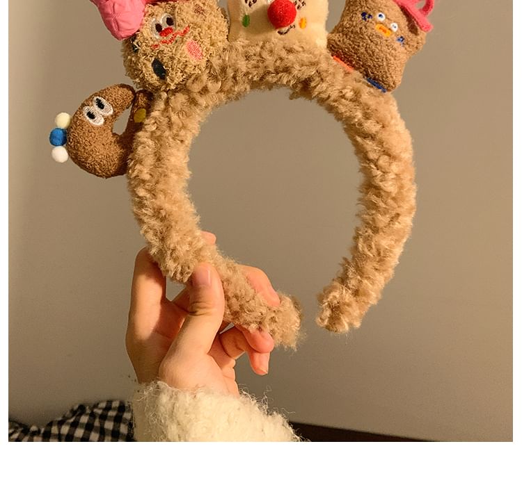 Headband Yarn Wash Face (Various Cookie Designs)