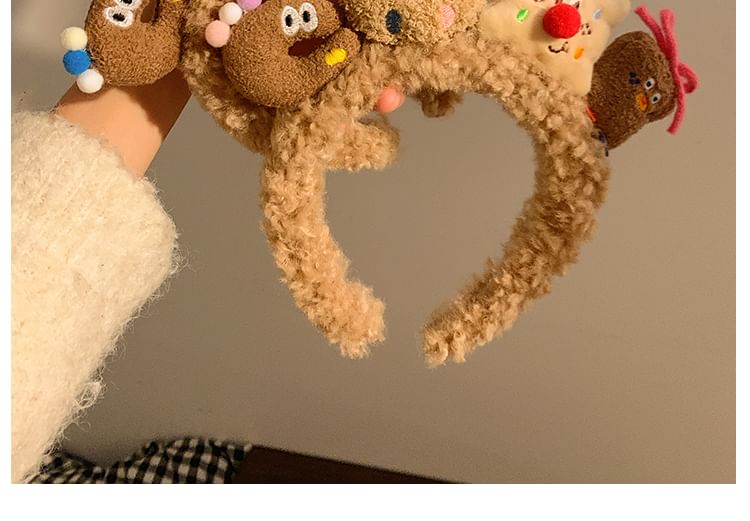 Headband Yarn Wash Face (Various Cookie Designs)