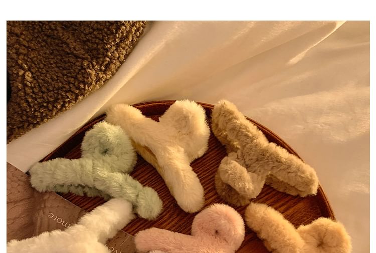 Clamp Chenille Plain Hair