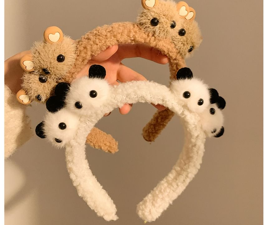 Chenille Headband Animal