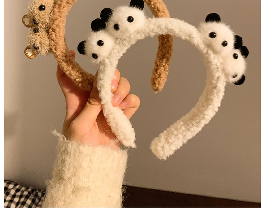 Chenille Headband Animal