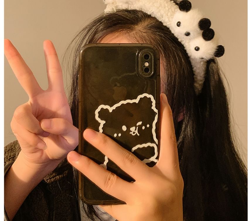 Chenille Headband Animal